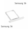 BANDEJA TARJETA SIM SAMSUNG S6 /G920F BLANCO